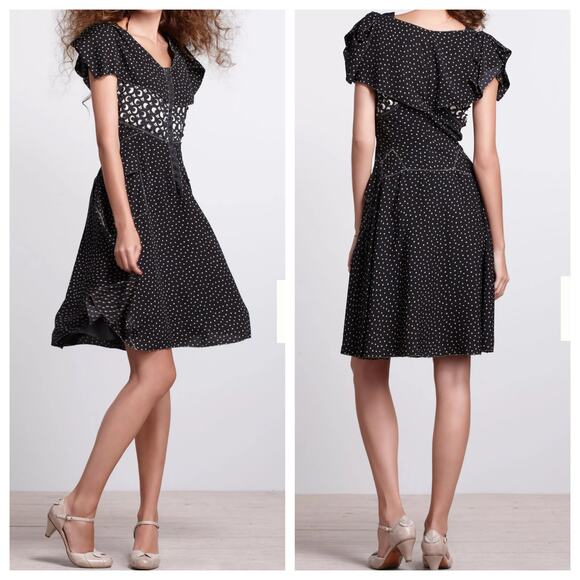 Beguile by Byron Lars Lasercut Shirtdress size 2 - Picture 1 of 8